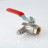 Кран шаровый с дренажным вентилем Valtec 1/ 2 VT.245