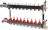 Для отопления Rommer 1&quot;/3/4&quot;x9 с расходомерами (RMS-1210-000009)