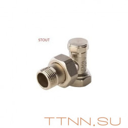 Клапан запорный 3/4&quot; угловой