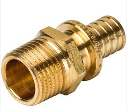 Переходник аксиальный с наружной резьбой STOUT 16х1/2 SFA-0001-001612