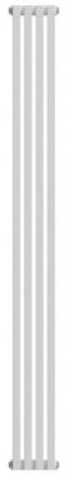 Стальной трубчатый радиатор 2-колончатый Royal Thermo Shift Q30 C2180 - 04 секц. RAL9016, боковое 1/2