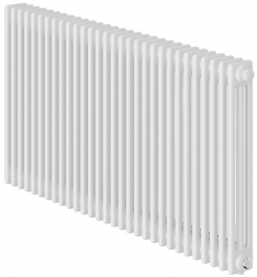 Стальной трубчатый радиатор 3-колончатый Royal Thermo Insignia VC3050 - 30 секц. RAL9016, нижнее 1/2