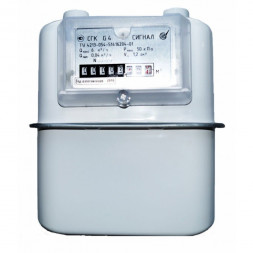 Счетчик газа СГК-G4 Левый М30х2 Сигнал (на замену СГК-4 Владимир Точмаш)