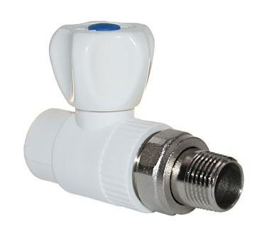 Кран шаровой для радиатора прямой Valfex 20х1/2&quot;