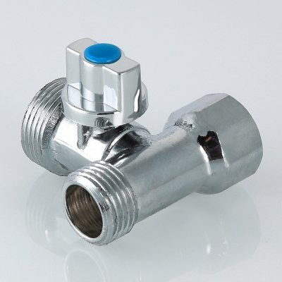 Кран шаровый для стиральной машины Valtec 1/2х3/4х1/2