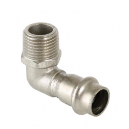 Угольник из нержавеющей стали 90 градусов Valtec 15х1/2