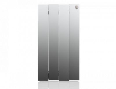 Биметаллический радиатор Royal Thermo Pianoforte 500 VD 4 секц. Silver Satin