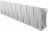 Биметаллический радиатор Royal Thermo Pianoforte 200 VD 16 секц. Bianco Traffico