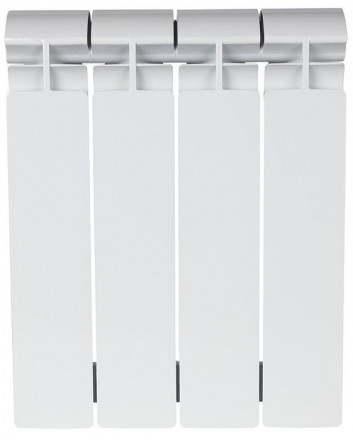 Биметаллический радиатор STOUT ALPHA 350 4 секции (SRB-2310-035004)