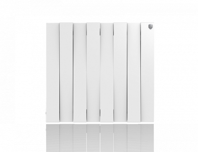 Биметаллический радиатор Royal Thermo Pianoforte 500 VD 8 секц. Bianco Traffico