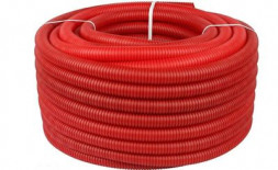 Аксессуар для водяного пола STOUT ПНД 28 мм (бухта 50м) красная