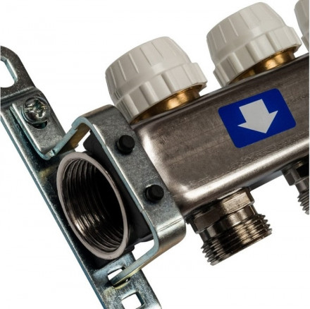 Коллектор с запорными клапанами STOUT SMS-0932-000008