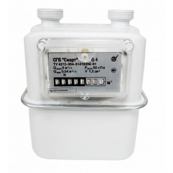 Счетчик газа СГБ-G4 1 1/4 Сигнал Правый Смарт верхний подвод