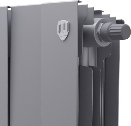 Биметаллический радиатор Royal Thermo Pianoforte 200 VD 16 секц. Silver Satin