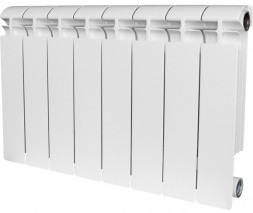 Биметаллический радиатор STOUT ALPHA 350 8 секций (SRB-2310-035008)