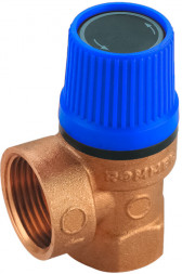 Предохранительный клапан Rommer 6 бар 3/4&quot;x1&quot; (RVS-0003-006020)