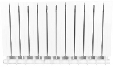 Биметаллический радиатор STOUT STYLE 500 12 секций (SRB-0110-050012)