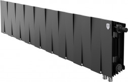 Биметаллический радиатор Royal Thermo Pianoforte 200 VD 18 секц. Noir Sable