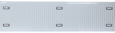 Стальной панельный радиатор Тип 22 Rommer Compact 22/500/1900 боковое подключение