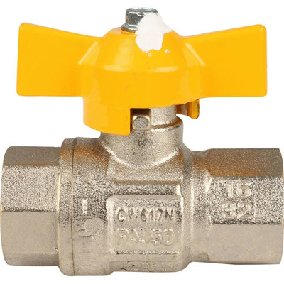 Кран шаровой муфтовый Itap 3/4&quot; для газа полнопроходный (бабочка) ART 068 &quot;London&quot;