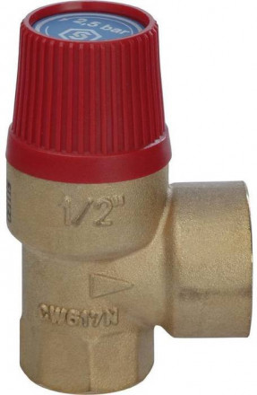 Клапан предохранительный 25 x 1/2&quot; STOUT SVS-0001-002515