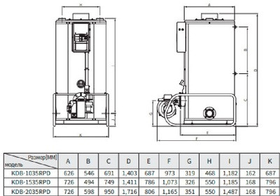 Дизельный котел Navien 1535RPD