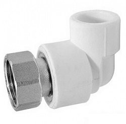 Угольник с накидной гайкой Valfex 32х3/4&quot;