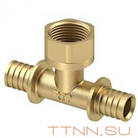 Тройник аксиальный ВР 16х1/2&quot;х16 арт.28330