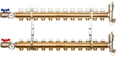 Коллектор регулируемый для теплого пола STOUT SMB 0468 000012