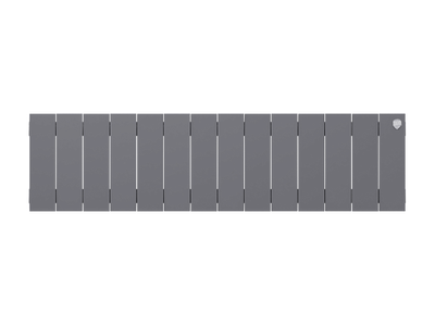 Биметаллический радиатор Royal Thermo Piano Forte 200 /Silver Satin 14 секц.