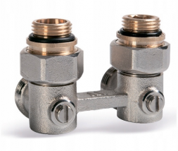 Узел нижнего подключения радиатора 3/4х1/2 TIM ME221AC