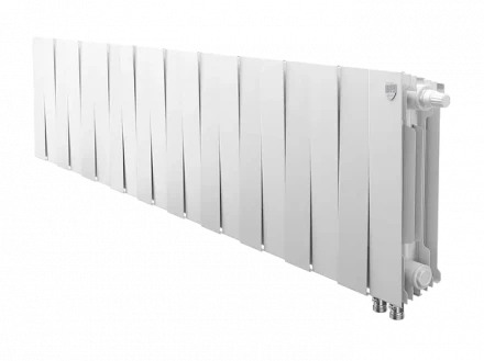 Биметаллический радиатор отопления Royal Thermo PianoForte 300 20 секций Bianco Traffico VDR