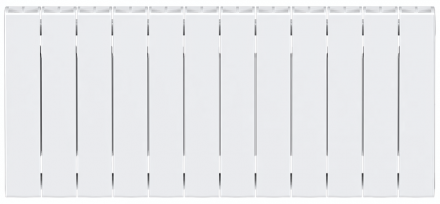 Биметаллический радиатор Rifar SUPReMO 350 х10 секц НП лев (VL)