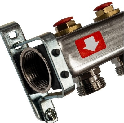 Коллектор с запорными клапанами STOUT SMS-0932-000003