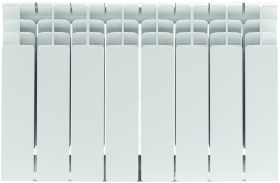 Биметаллический радиатор STOUT Titan 350 б/п 10 секции (SRB-3310-035010)