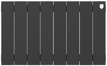 Биметаллический радиатор Royal Thermo PianoForte 300 Noir Sable - 8 секц.