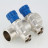 Коллектор с регулировочными вентилями  Valtec 1*3*3/4 VT.560.NE