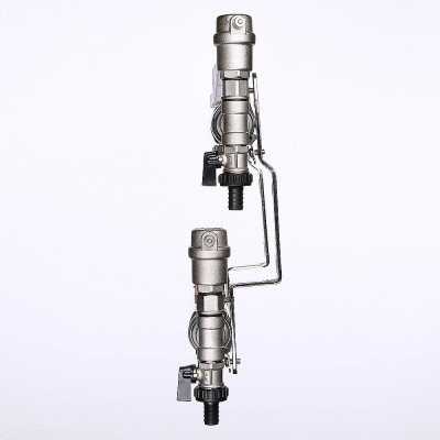 Коллекторный блок со встроенными расходомерами Valtec VTc.589.EMNX.0608 1&quot;, 8 x 3/4&quot; евроконус