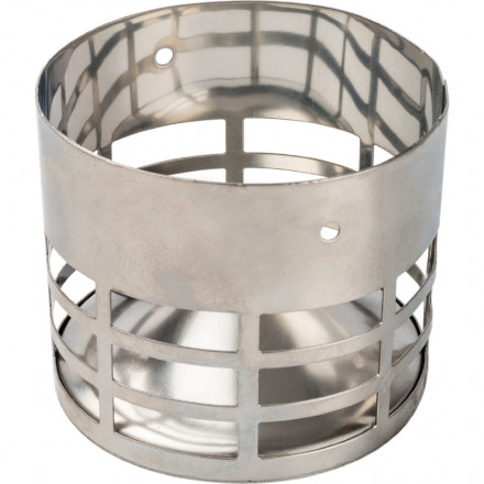 Решетка STOUT из нержавеющей стали DN80 для дымоотводящей трубы