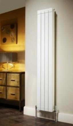 Алюминиевый радиатор STOUT Oscar 1800 4 секции (RAL 9010)