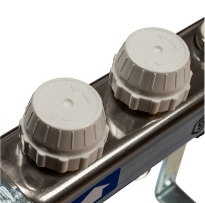 Коллектор с запорными клапанами STOUT SMS-0927-000002