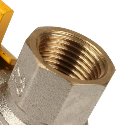 Кран шаровой муфта/резьба Itap 1&quot; для газа полнопроходной (бабочка) ART 069 &quot;London&quot;