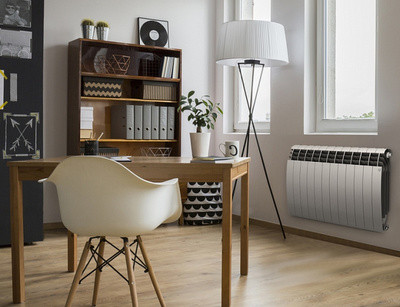 Биметаллический радиатор Royal Thermo Biliner 500 VD 8 секц. Silver Satin