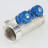 Коллектор с регулировочными вентилями Valtec 1*4*3/4 VT.560.NE