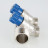 Коллектор с регулировочными вентилями Valtec 1*4*3/4 VT.560.NE