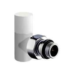 Вентиль угловой ручной SR Rubinetterie 1/2 белый Tondera Light (ручной)