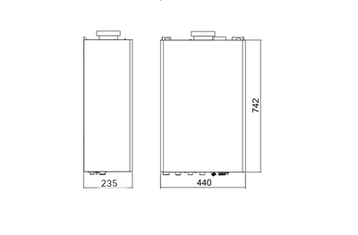 Настенный газовый котел Thermex EuroElite F24