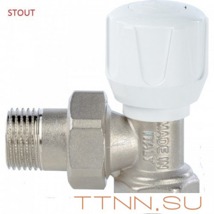 Вентиль  ручной регулировки радиатора 3/4&quot; угловой