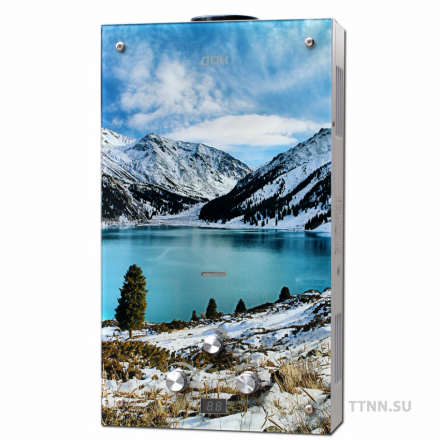 Колонка газовая Конорд Дон JSD-20 EGFT winter mountains стекло с рисунком зимних гор