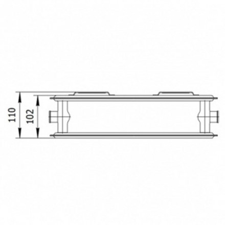 Стальной панельный радиатор Тип 20 Лемакс Premium C 20х300х400